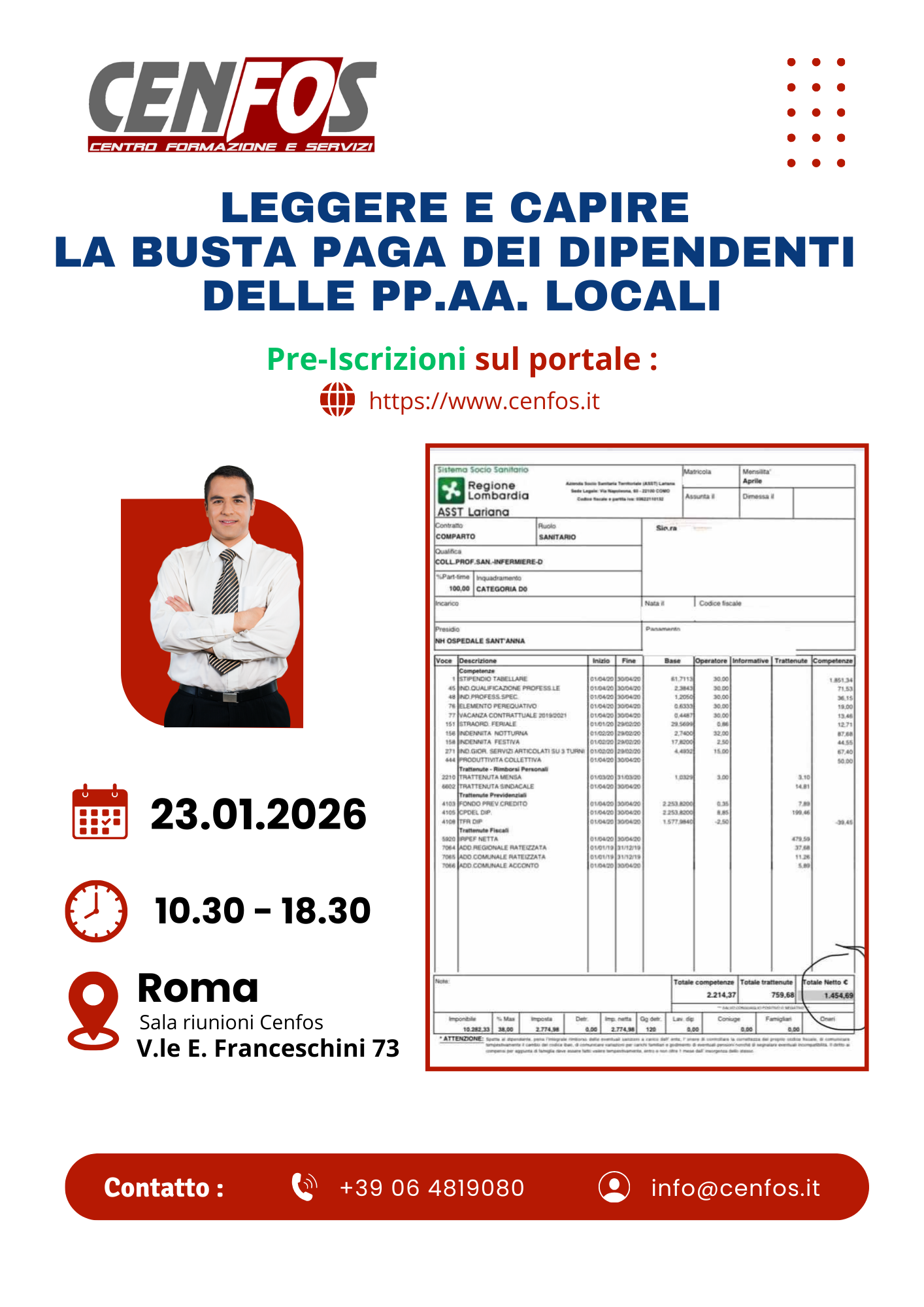 LEGGERE E CAPIRE LA BUSTA PAGA DEI DIPENDENTI  DELLE PP.AA. LOCALI